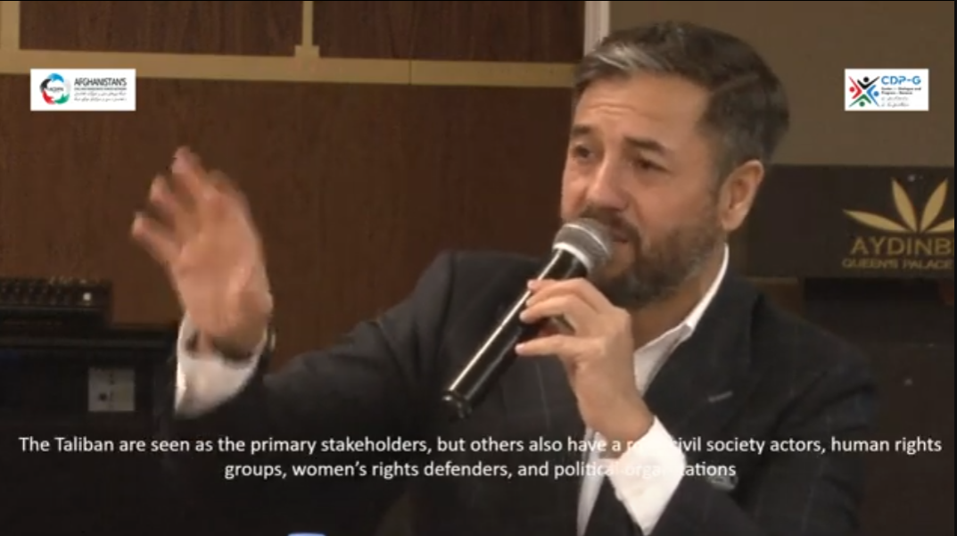 Dr. Nasir Andisha’s Speech at the 4th National Dialogue on Afghanistan